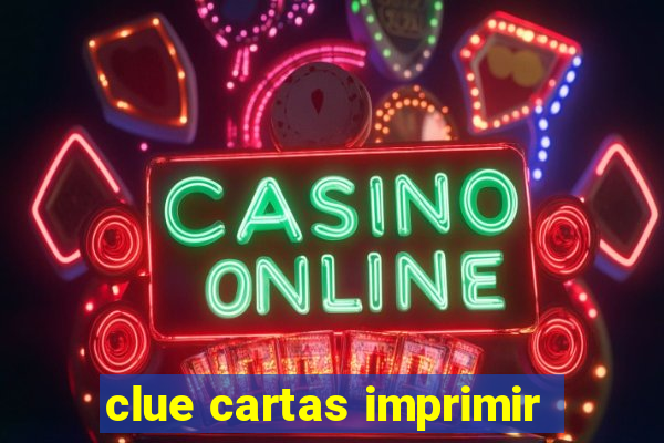 clue cartas imprimir